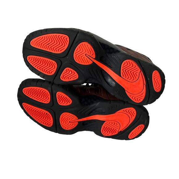 Nike Air Foamposite Little Posite Pro Color Shift GS Hyper Crimson Kids 4Y EUC - Picture 3 of 10